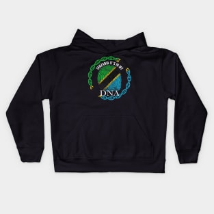 Tanzania Its In My DNA - Gift for Tanzanian From Tanzania Kids Hoodie